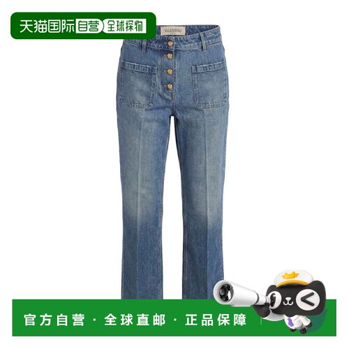 VALENTINO GARAVANI 女士牛仔裤 9B3DD23LACF558 AW2026直筒裤