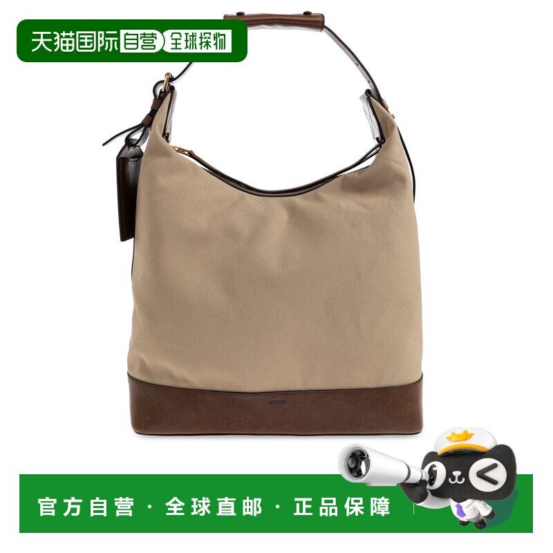 MOSCHINO 男士单肩包 MD4078PP0OFO910B CO 浅棕色 Shoulder bag