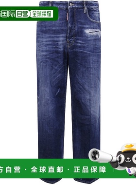 DSQUARED2 男士牛仔裤 S74LB1730S30872470 AW2025直筒裤