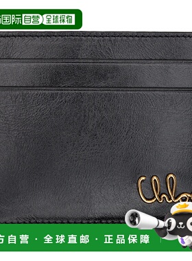 1h可退 潮奢 Chloe 蔻依 女士 黑色 Iconic 卡包 CH25SP480