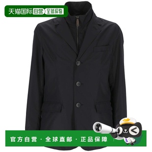 GA000156U120109201 西服 SS2025 蓝色 外套 HERNO 翻领西装 男士