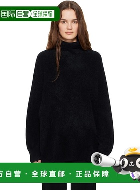 1h可退 潮奢 LISA YANG 女士 黑色 Teresa 高领毛衣 2024516羊绒