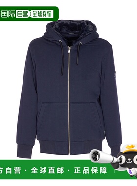 MOOSE KNUCKLES 男士针织衫 AW2025 M32MS600354蓝色卫衣