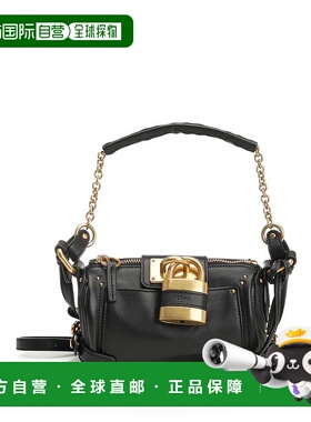 CHLOÉ 女士单肩包 CH25WS803P75001 AW2025 黑色 小号Paddington