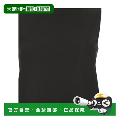 MAX MARA 女士针织毛衣 9361022206009 SS2022 黑色 徽标高领毛衣