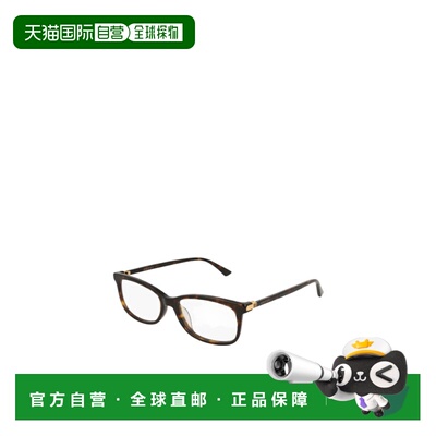 GUCCI 男士眼镜 GG0296OA002 AW2023 古驰 白色方框平光镜