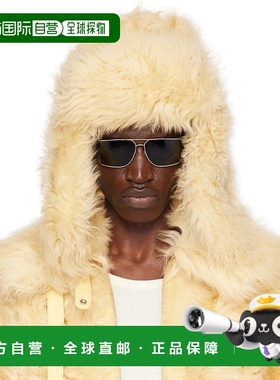 1h可退 潮奢 Moose Knuckles 男士 黄色 Efna Pilot 兜帽 M34MA57