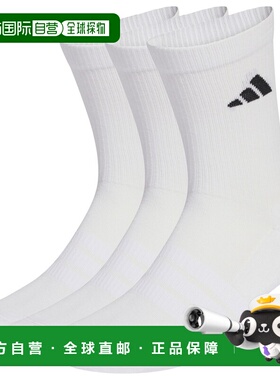 ADIDAS 男士户外袜 2072196WHITEWHITEBLACK CO 白色
