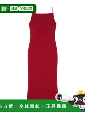 GIVENCHY 女士连衣裙 BW22F9164K601 SS2026 红色 斜裁中长连衣裙