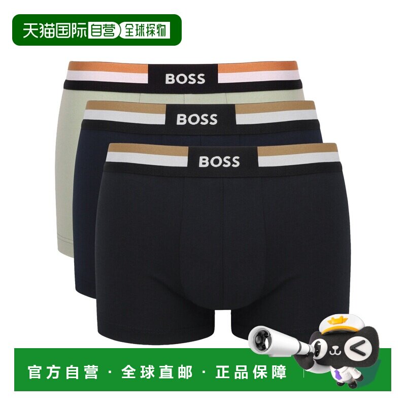 BOSS 男士内裤 5051654210260345982 SS2026 花色 3-PACK BOXER C