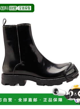 DIESEL 男士靴子 Y03254P8435H1532 AW2025 黑色 d-hammer bt zip