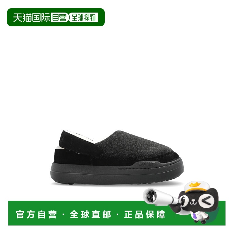 1h可退 MOON BOOT 男士拖鞋 80D2470090MN003 CO 黑色 Snow boots