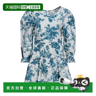 1h可退 潮奢 LOVESHACKFANCY 女士 短款连衣裙 blue蓝色 舒适时尚