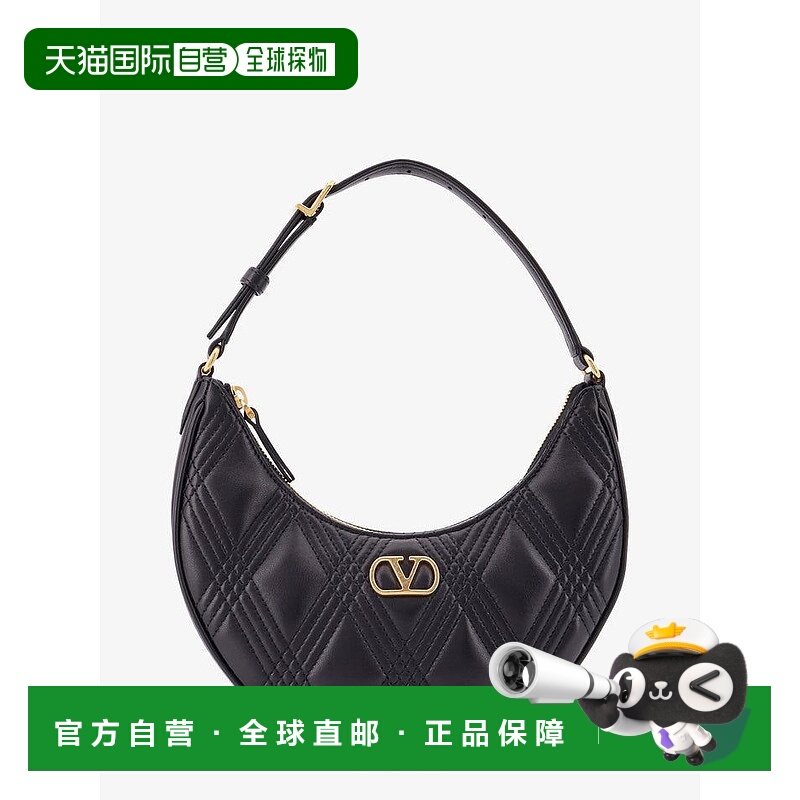 1h可退 VALENTINO 女士斜挎包 7W2P0AS3MIC0NO AW2025 黑色