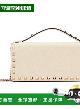 1h可退 潮奢 valentino 华伦天奴 女士 灰白色 Rockstud Walle 单