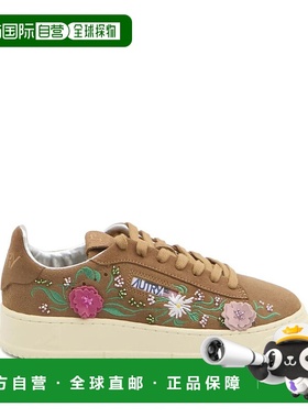 AUTRY 女士休闲鞋 ADLWEY01CIGARPINK AW2025 棕色 DALLAS LOW SU