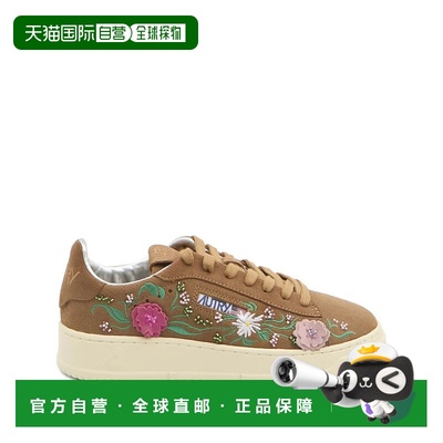 AUTRY 女士休闲鞋 ADLWEY01CIGARPINK AW2025 棕色 DALLAS LOW SU