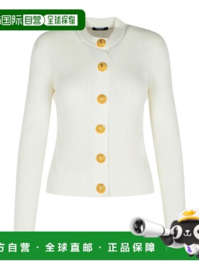 BALMAIN 女士针织衫 FF0KL191KJ150FA AW2025 白色 Balmain White
