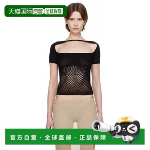 女士 黑色 Band 1h可退 上装 ISABOULDER Fishnet RS25WTP20 潮奢
