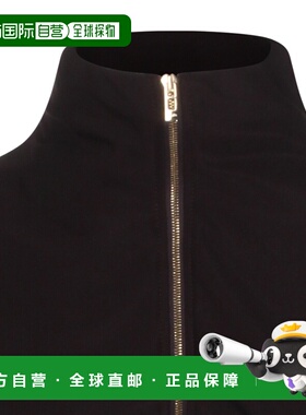 ALAIA 女士夹克 AA9V1238J077C994 SS2026 黑色 Draped Jacket