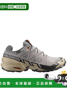 SALOMON 男士运动鞋 L47853400 AW2025 灰色 SPEEDCROSS 6 GORE-T