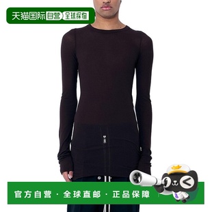 男士 RU01E5 rick 恤 罗纹长袖 欧文斯 瑞克 owens 潮奢 1h可退