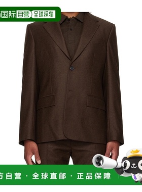 SALVATORE FERRAGAMO 男士西服西装 787174EXPRESSO AW2025