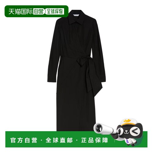 MAX MARA 女士大衣 1221085206003 SS2025 黑色 长袖连衣裙