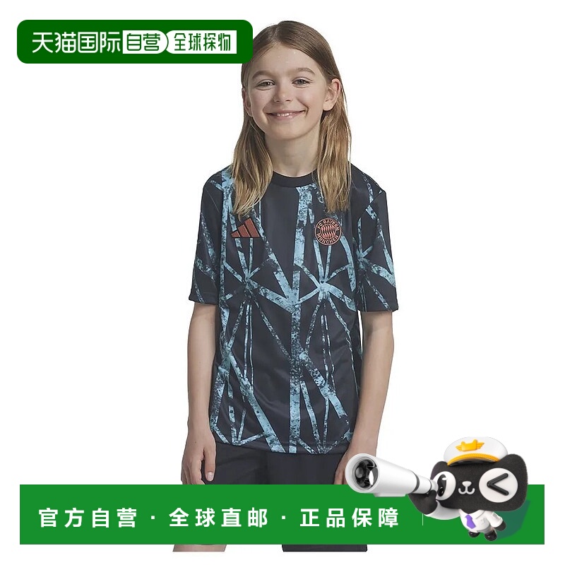 ADIDAS FC Bayern Munich 24/25赛季赛前青少年款短袖T恤 中性