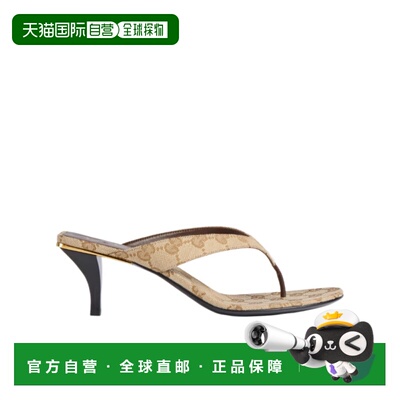 奢淘 Gucci Vittoria系列夹趾凉鞋 女 870786FAF3Z