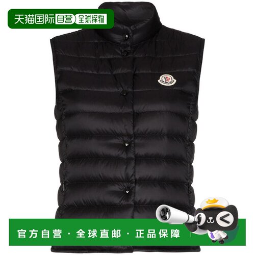 1h可退 MONCLER 女士马甲 J20931A1020053048999 CO 黑色 Liane p
