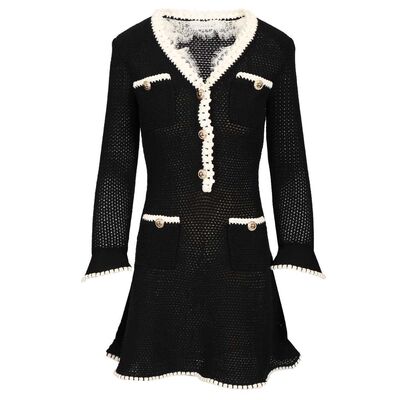 SELF-PORTRAIT 女士连衣裙 SS26086SABBLACK SS2026