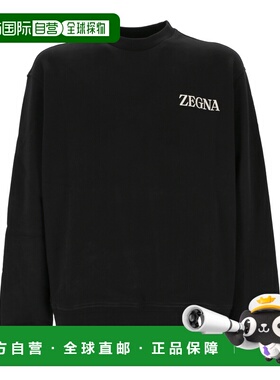 Z ZEGNA 男士卫衣 RUE522A8E872K09 AW2024 黑色