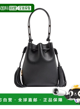 VALENTINO 女士斜挎包 WB0S37HHL0NO AW2025 黑色 徽标单肩包