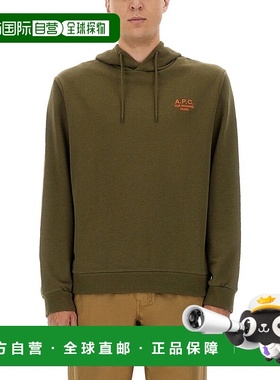 A.P.C. 男士针织毛衣 COHGRM27914JMG AW2025 绿色 STANDARD HOOD