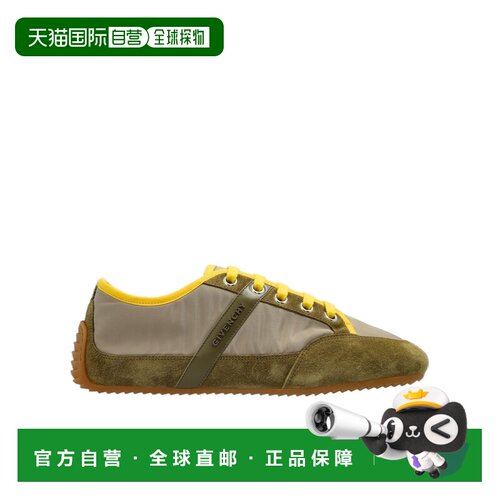 GIVENCHY 男士运动鞋 BH00AZH1WM317 AW2025 绿色 系带运动鞋