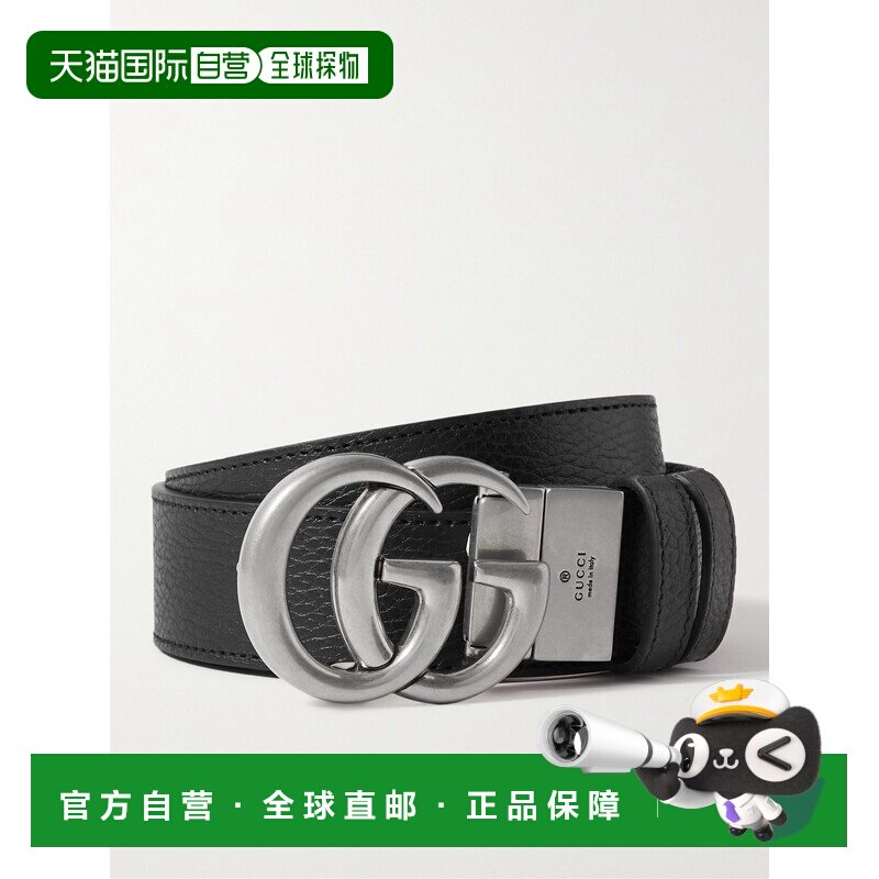 Gucci 古驰 男士 双G带扣双面腰带 627055CAO2N皮带