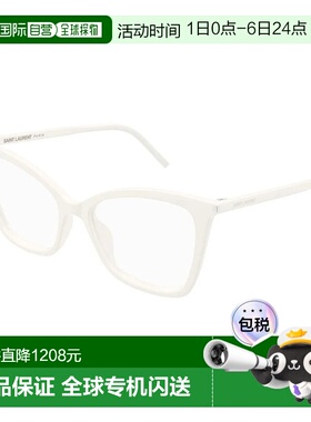 SAINT LAURENT 女士眼镜 SL386014 AW2025 白色