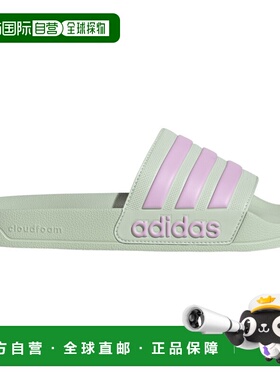 ADIDAS 男士拖鞋 0250392LINENGREENBLISSLILACBLISSLILAC凉鞋