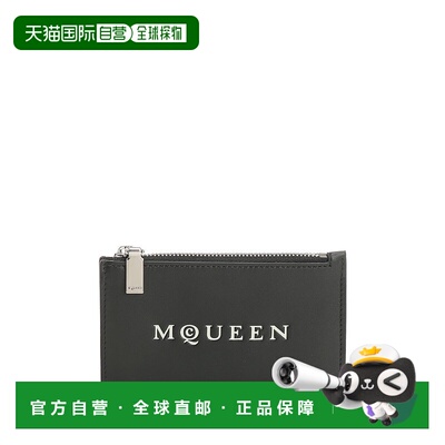 ALEXANDER MCQUEEN 男士化妆包卡包 8361461AAU61080 AW2025