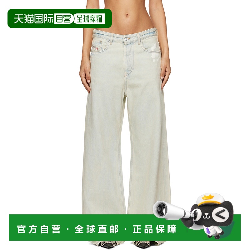 1h可退 潮奢 Diesel 迪赛 女士 蓝色 Straight 1996 D-Sire 09j81