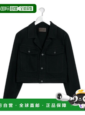 LEMAIRE 女士夹克 OW1191LD1055BK999 AW2025 黑色外套