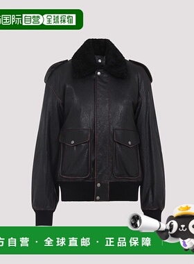 SAINT LAURENT 女士夹克 836516YCTD21600 AW2025皮夹克