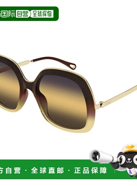 CHLOÉ 女士太阳镜 CH0327S003 CO 棕色