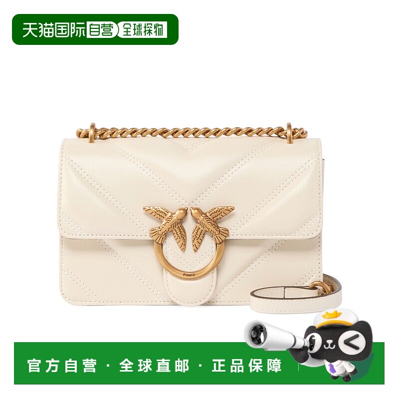 PINKO 女士斜挎包 104550A2OSZ14Q AW2025 花色 翻盖单肩包