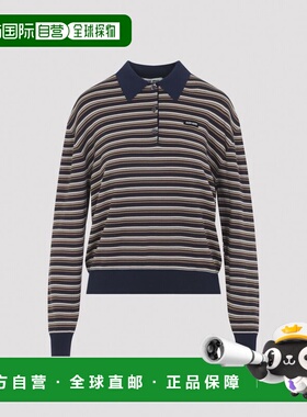 1h可退 潮奢 Miu Miu 缪缪 女士 ALBINO 棕色棉质Polo衫 MML03VSO