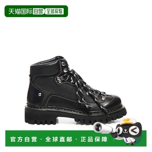 ABM01232124 AW2025 黑色 DSQUARED2 Hiking 靴子 Canadian 男士