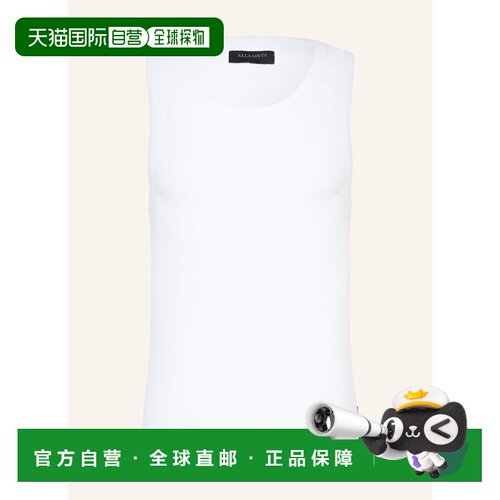 1h可退 ALL SAINTS 男士T恤 100317251711000 CO 白色 AXEL tank