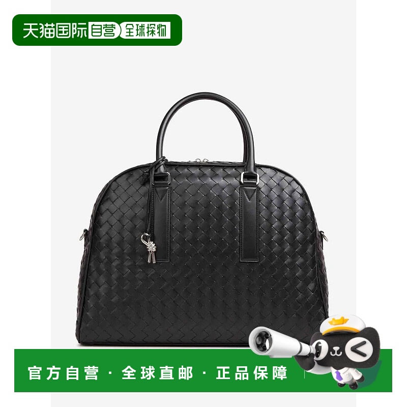 1h可退 BOTTEGA VENETA 男士手提包 843838V2HL1 AW2025 黑色