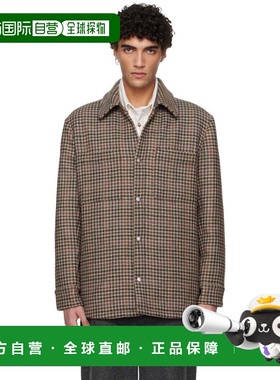 1h可退 潮奢 A.P.C. 男士 棕色夹克 WVBEJH32046 舒适时尚